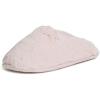 imageDearfoams Womens Bailey Plush Furry Scuff SlipperDusty Pink