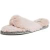 imageDearfoams Womens Marie Furry Thong SlipperDusty Pink