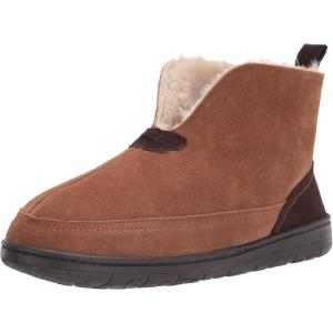 imageDearfoams Mens Genuine Suede BootChestnut