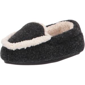 imageDearfoams unisexchild Hunter Boys Multifab Bootie W Pile TBlack Solid
