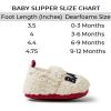 imageDearfoams Easter Basket Stuffers Gifts for Kids Toddler Lil Bear and Baby Bear SlipperBaby Bear Crme Brulee