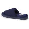 imageDearfoams Womens Demi Rib Knit Slide SlipperNavy