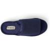 imageDearfoams Womens Demi Rib Knit Slide SlipperNavy