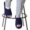 imageDearfoams Womens Demi Rib Knit Slide SlipperNavy