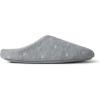 imageDearfoams Womens Dori Cozy Jersey Notch Clog SlipperLight Heather Grey
