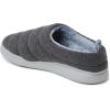 imageDearfoams Womens Kendra Sport Lounge Memory Foam Clog SlipperDark Heather Grey Fleece