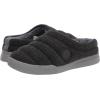 imageDearfoams Womens Kendra Sport Lounge Memory Foam Clog SlipperDark Heather Grey Fleece