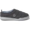 imageDearfoams Womens Kendra Sport Lounge Memory Foam Clog SlipperDark Heather Grey Fleece