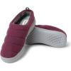 imageDearfoams Womens Kendra Sport Lounge Memory Foam Clog SlipperFig Fleece