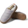 imageDearfoams Womens Kendra Sport Lounge Memory Foam Clog SlipperMedium Grey Nylon
