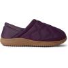 imageDearfoams Womens River Closed Back Memory Foam Energy Return SlipperAubergine