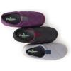 imageDearfoams Womens River Closed Back Memory Foam Energy Return SlipperMedium Grey