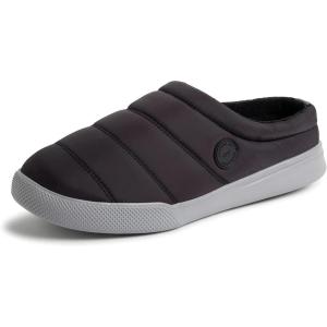imageDearfoams Mens Andre Sport Lounge ClogBlack Solid Nylon