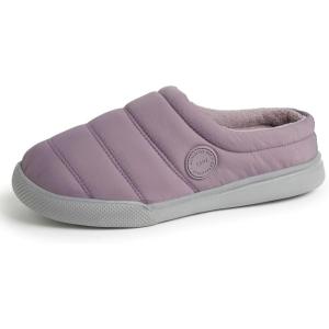 imageDearfoams Womens Kendra Sport Lounge Memory Foam Clog SlipperLavender Nylon