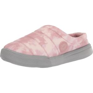 imageDearfoams Womens Kendra Sport Lounge Memory Foam Clog SlipperPink Nylon