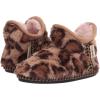 imageDearfoams Kids Charlotte Furry Bootie SlipperLeopard