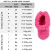 imageDearfoams Kids Tate Washable Fuzzy Bootie SlipperParadise Pink