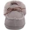 imageDearfoams Womens Bethany Genuine Suede Moccasin SlipperMedium Grey
