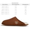 imageDearfoams Womens Celebrates Pride Scuff with Inclusive Sizing SlipperChestnut