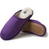 imageDearfoams Womens Celebrates Pride Scuff with Inclusive Sizing SlipperPurple
