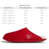 imageDearfoams Womens Celebrates Pride Scuff with Inclusive Sizing SlipperRed