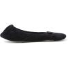 imageDearfoams Womens Layla Ballerina with Suede Outsole SlipperBlack  Leopard 2 Pack
