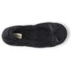imageDearfoams Womens Layla Ballerina with Suede Outsole SlipperBlack  Leopard 2 Pack