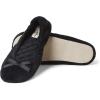 imageDearfoams Womens Layla Ballerina with Suede Outsole SlipperBlack  Leopard 2 Pack