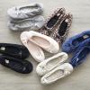imageDearfoams Womens Layla Ballerina with Suede Outsole SlipperSleet