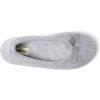 imageDearfoams Womens Layla Ballerina with Suede Outsole SlipperSleet