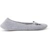 imageDearfoams Womens Layla Ballerina with Suede Outsole SlipperSleet