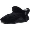 imageDearfoams Kids Charlotte Furry Bootie SlipperBlack