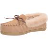 imageDearfoams Womens Bethany Genuine Suede Moccasin SlipperDesert