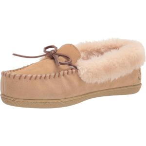 imageDearfoams Womens Bethany Genuine Suede Moccasin SlipperDesert