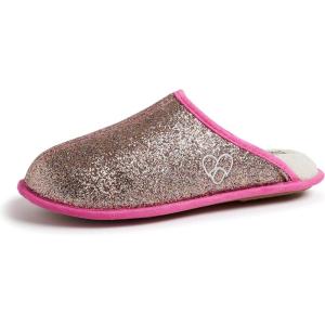 imageDearfoams Womens Celebrates Pride Scuff with Inclusive Sizing SlipperGlitter Nina West