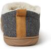 imageDearfoams Mens Alpine Zurich Closed Back SlipperGrey Heather