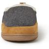 imageDearfoams Mens Alpine Zurich Closed Back SlipperGrey Heather
