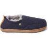 imageDearfoams Mens Alpine Zurich Closed Back SlipperNavy Heather