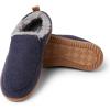 imageDearfoams Mens Alpine Zurich Closed Back SlipperNavy Heather