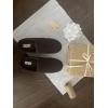 imageDearfoams Mens Breathable Perforated Microsuede Clog SlipperCoffee