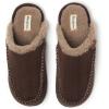 imageDearfoams Mens Matthew Moc Toe Scuff Indoor Outdoor House Shoe SlipperCoffee