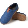 imageDearfoams Mens River Nylon Closed Back IndoorOutdoor Memory Foam Energy Return SlipperDeep Oasis