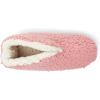imageDearfoams Womens Heritage Warm Up Bootie SlipperRosewood Teddy