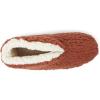 imageDearfoams Womens Heritage Warm Up Bootie SlipperRustic Brown Teddy