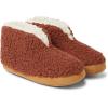 imageDearfoams Womens Heritage Warm Up Bootie SlipperRustic Brown Teddy
