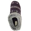 imageDearfoams Womens Knit Clog Memory Foam SlipperAubergine