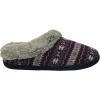imageDearfoams Womens Knit Clog Memory Foam SlipperAubergine