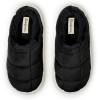 imageDearfoams Womens Quilted Shea Puff IndoorOutdoor ClogBlack