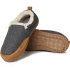 imageDearfoams Mens Alpine Zurich Closed Back SlipperGrey Heather