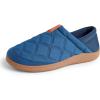 imageDearfoams Mens River Nylon Closed Back IndoorOutdoor Memory Foam Energy Return SlipperDeep Oasis